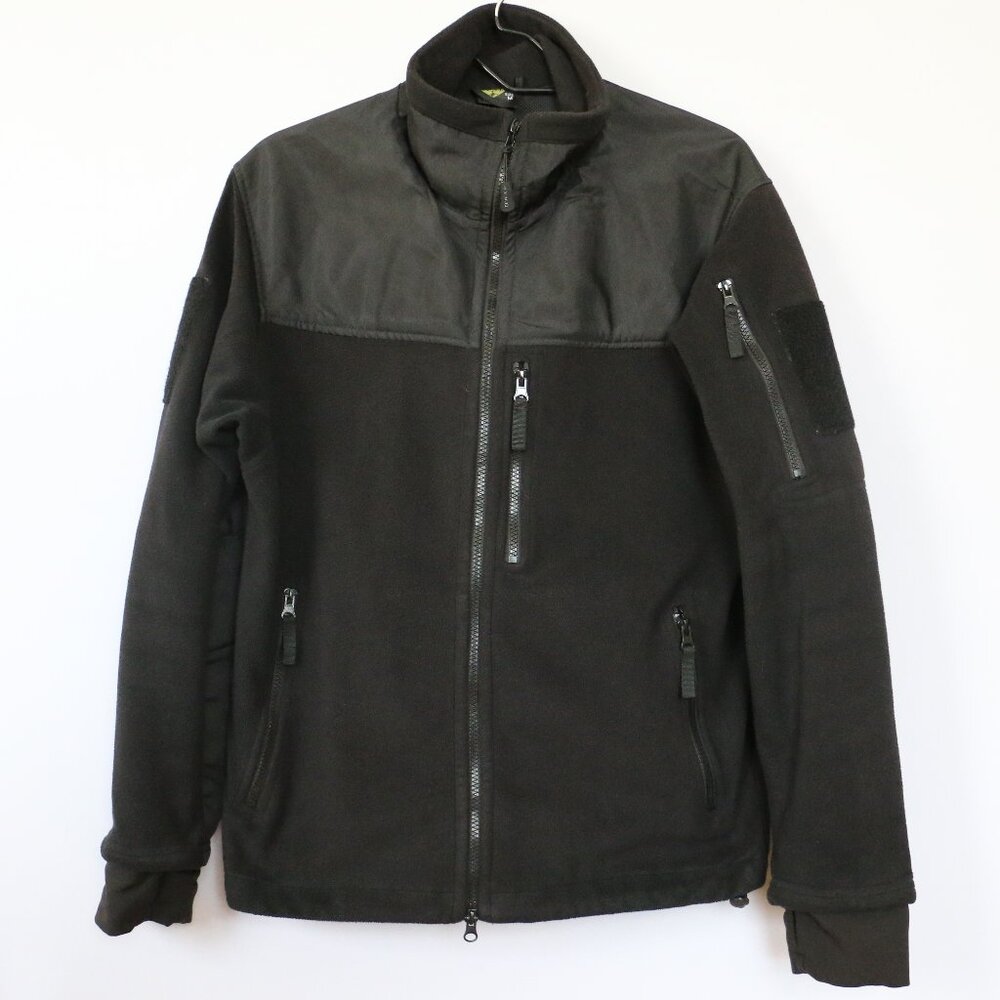 Condor Alpha Micro Fleece Tactical Jacket Black Medium
